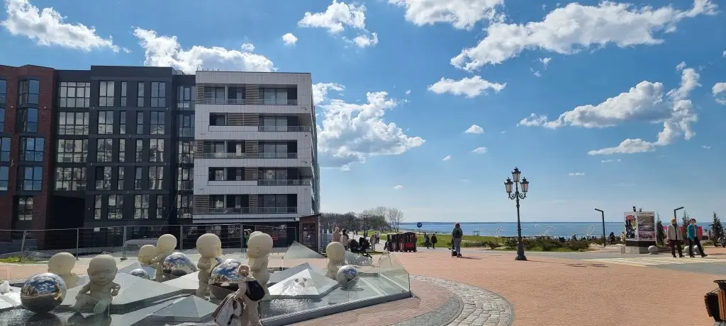 Зеленоградск: Апартаменты Sea View Atlantis в 10 метрах от Западного пляжа