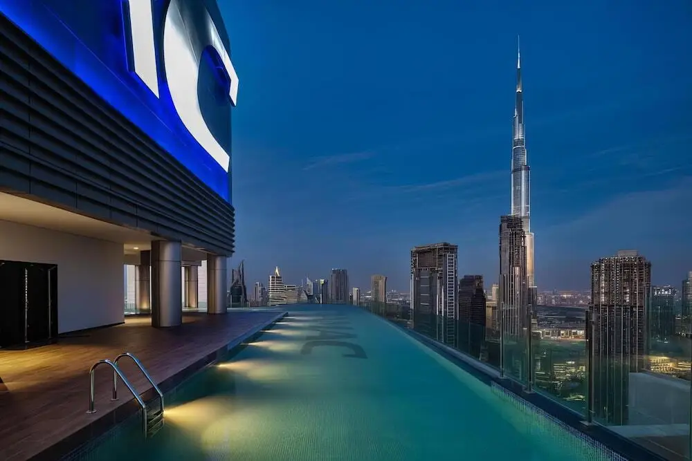 Дубай: Lux BnB Paramount Midtown I Ocean View