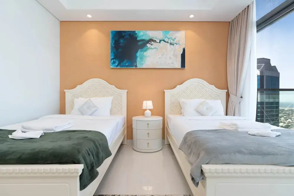 Дубай: Lux BnB Paramount Midtown I Ocean View