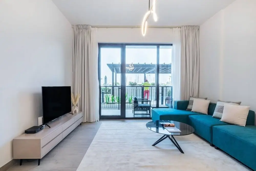 Дубай: Sea View 2BR in Port de La Mer