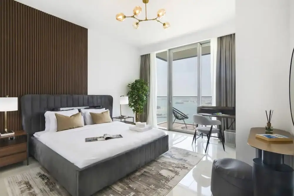 Дубай: Sea view 2BR Beach Isle