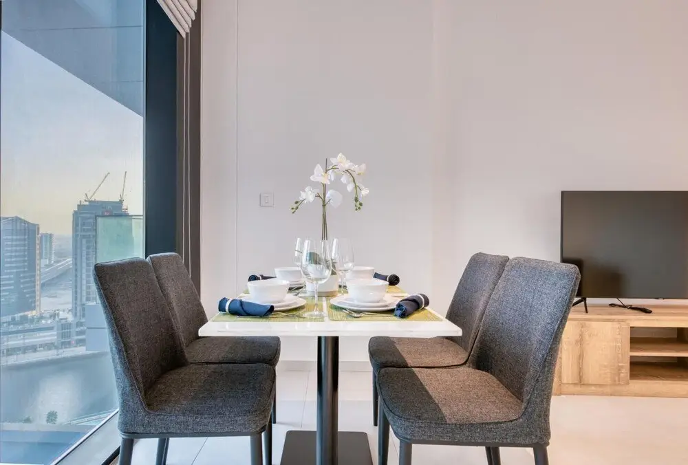 Дубай: Stylish Studio w Dubai Canal Vw in Business Bay