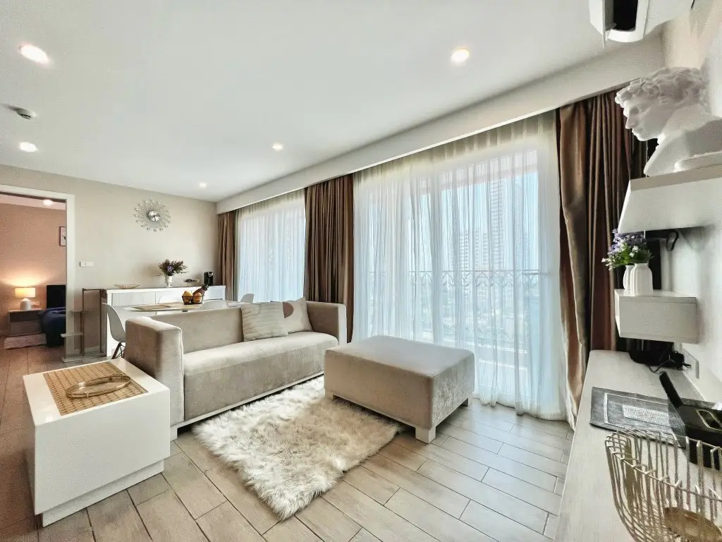 Апартаменты  Seven Seas 2 Bedroom - Spacious Two Bedroom Apartment In Jomtien Area — фото 1