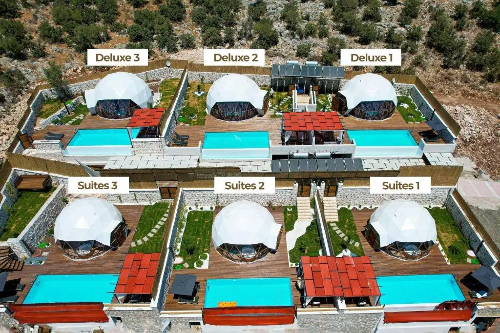 Чайкой: Kalkan Dome Suites & Deluxe-Glamping Holiday In Kalkan