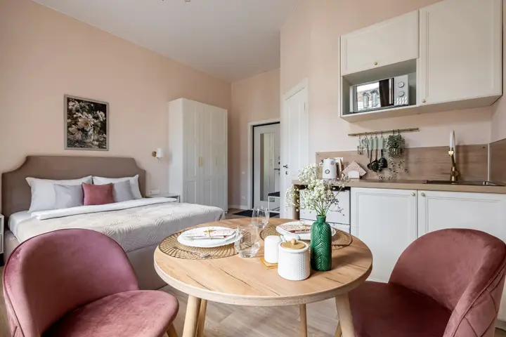 Санкт-Петербург: Квартира Rosy Flat рядом с Невским Проспектом