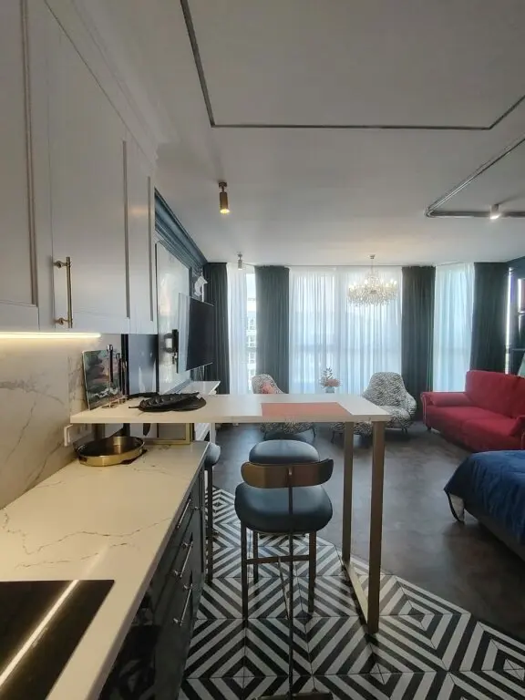 Сочи: Квартира Deluxe Apartment ЖК Южное море 152