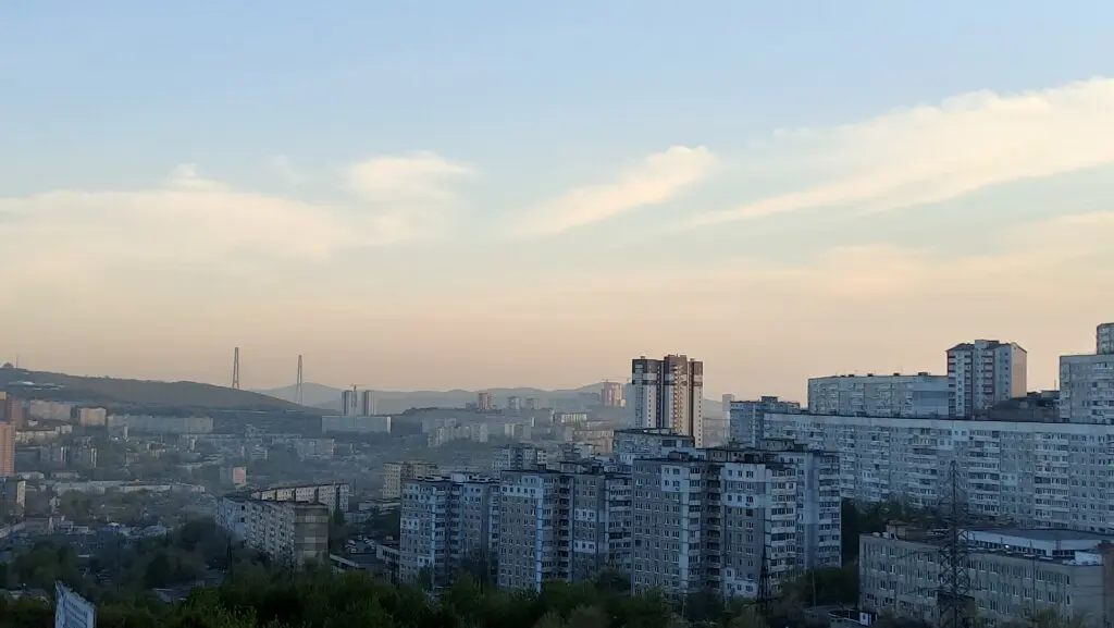 Владивосток: Квартира 10 мин до центра, уютно, чисто, ванна для двоих