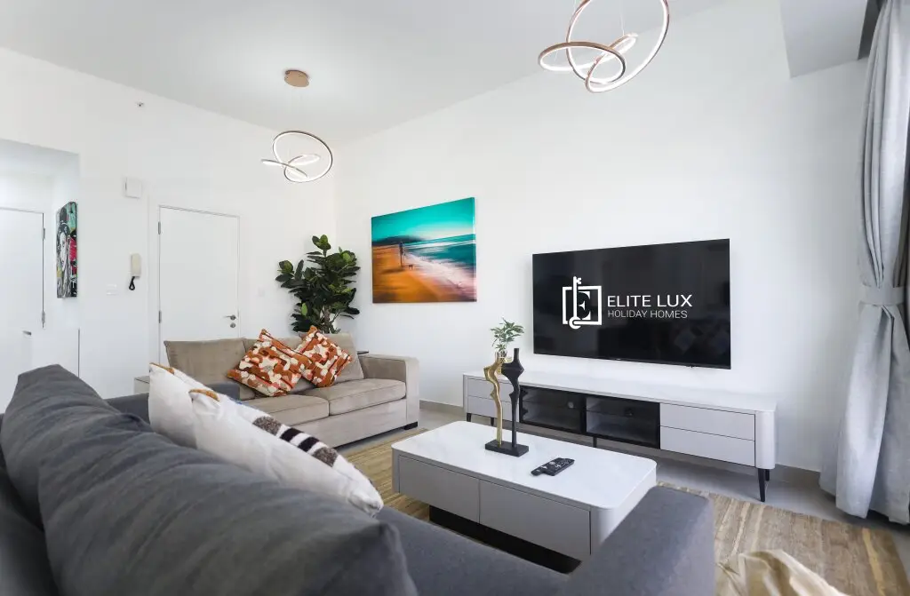Дубай: Апартаменты Elite Lux Holiday Homes - Beachside Haven Stylish 1 BHK in JBR Dubai