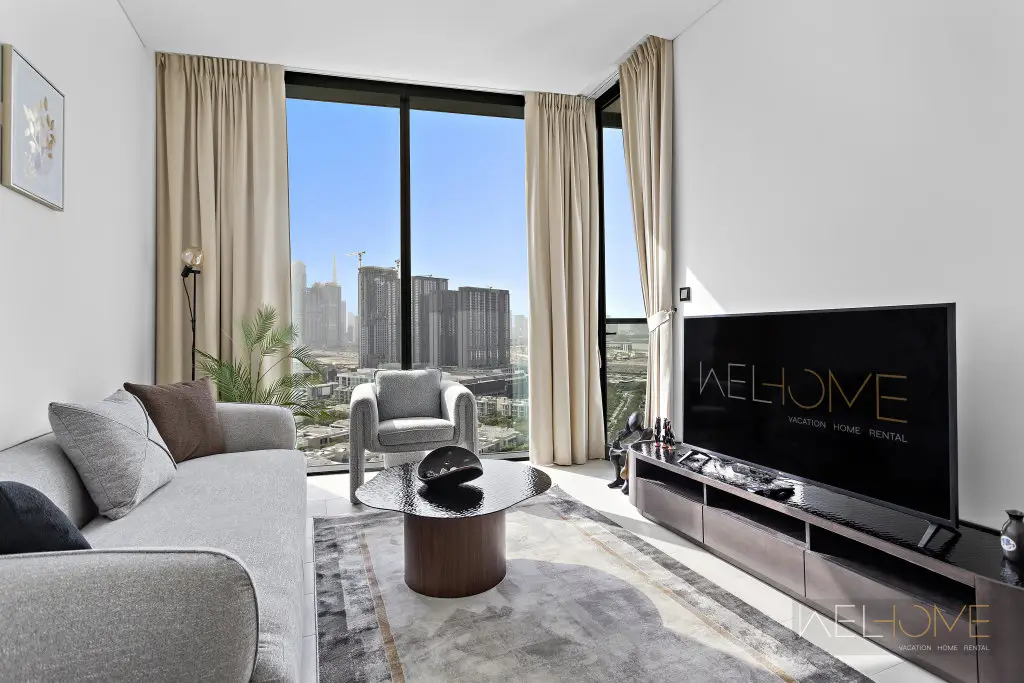 Апартаменты WelHome - Charming Apt With City Lights in Sobha Waves — фото 1