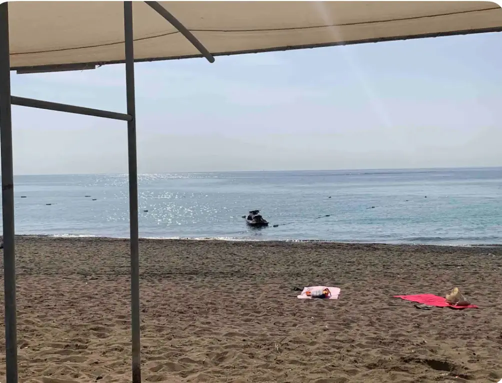 Богазкент: Flat By the Beach Under the Palm Trees