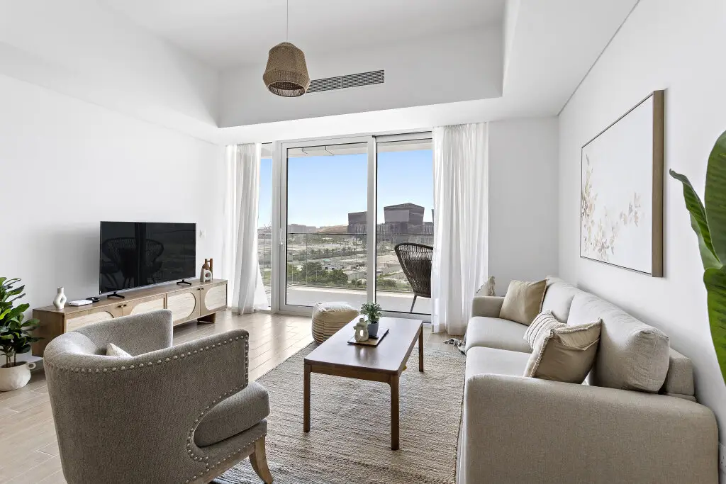 Апартаменты WelHome - Urban Tranquil Retreat in the Heart of Yas Island — фото 1
