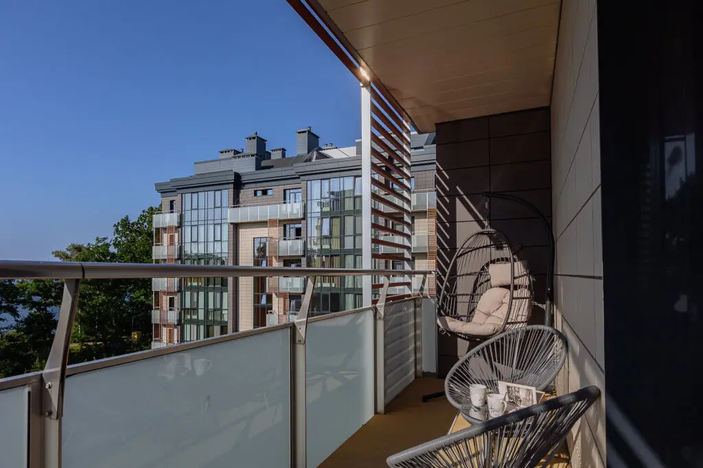 Светлогорск: Апартаменты Luxury Life Svetlogorsk  с видом на море