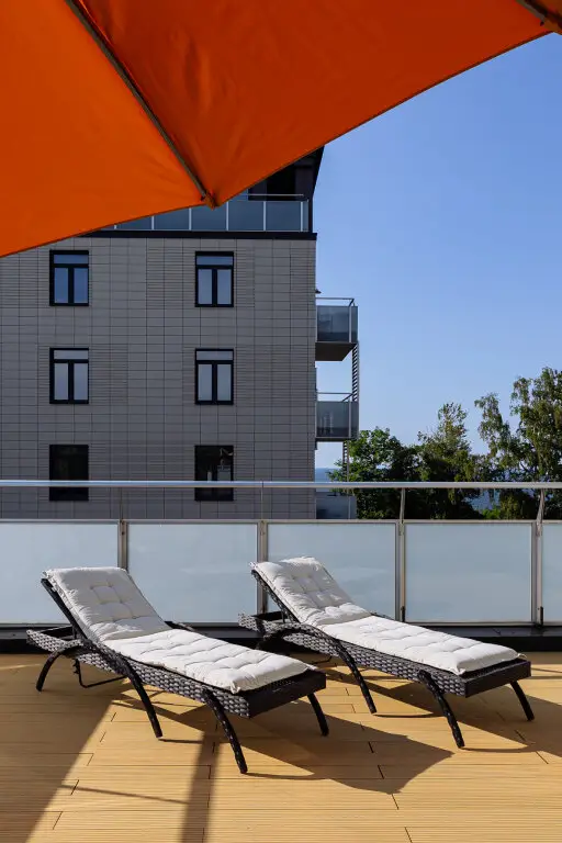 Светлогорск: Апартаменты Luxury Life Svetlogorsk  с видом на море