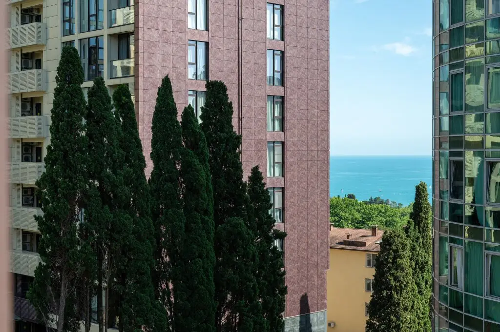 Сочи: Апартаменты Red Apartments Дмитриевой Карелия
