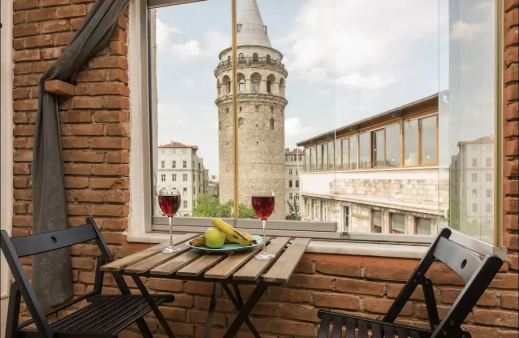 Стамбул: Апартаменты In the heart of Istanbul - Galata Tower view