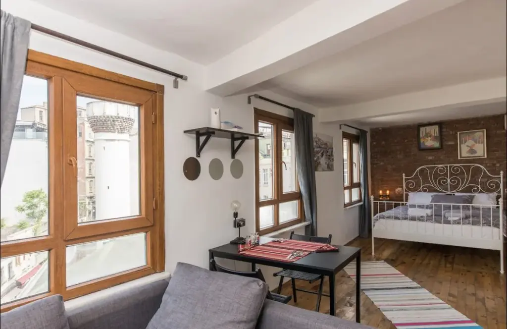 Стамбул: Апартаменты In the heart of Istanbul - Galata Tower view