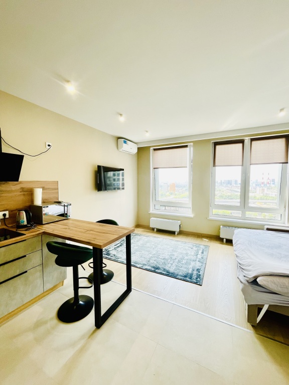Квартира Panoramic studio in centre of Moscow — фото 1