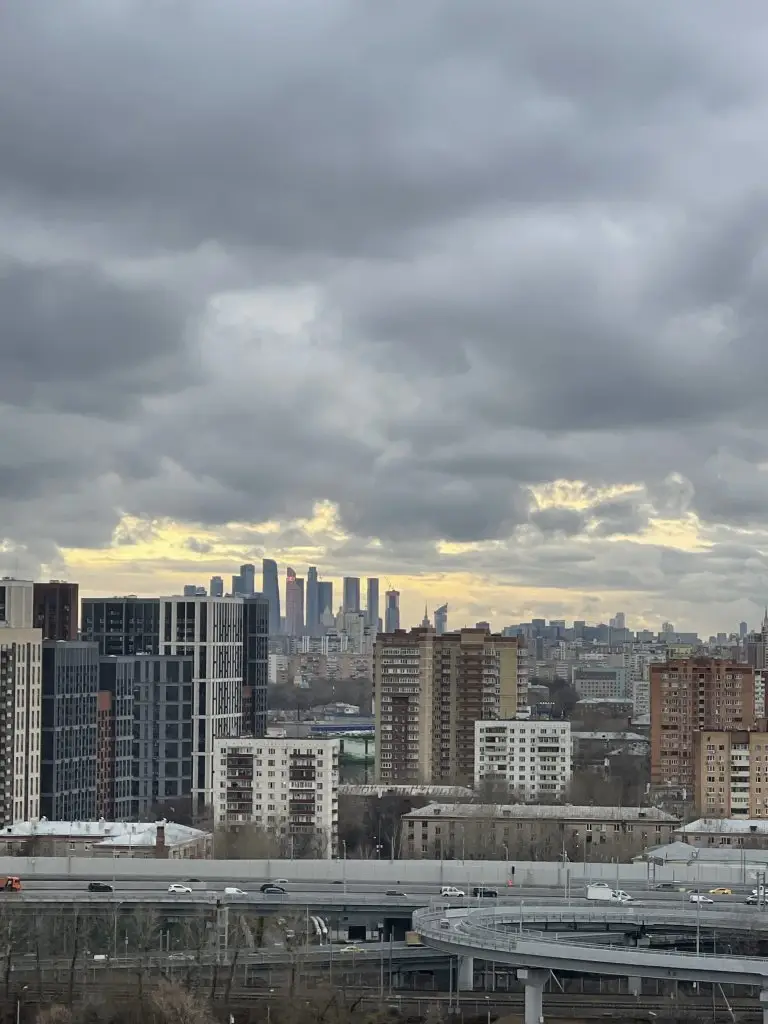 Квартира Studio in centre with views of Moscow City — фото 1