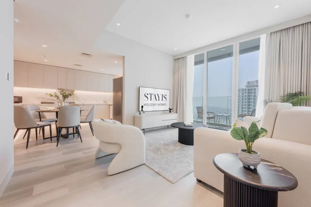 Дубай: Апартаменты Apartments 2 Bedroom Ultra luxury suite apartment With Ocean view