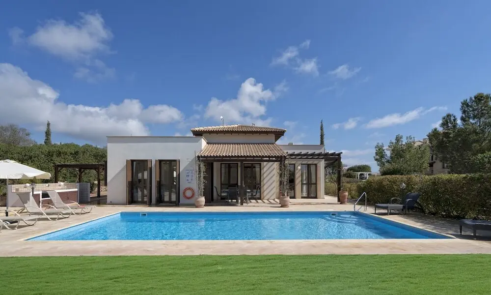 Куклия: 3 bedroom villa Dionysos 373 with private pool and pretty garden, Peaceful location within Aphrodite Hills Resort