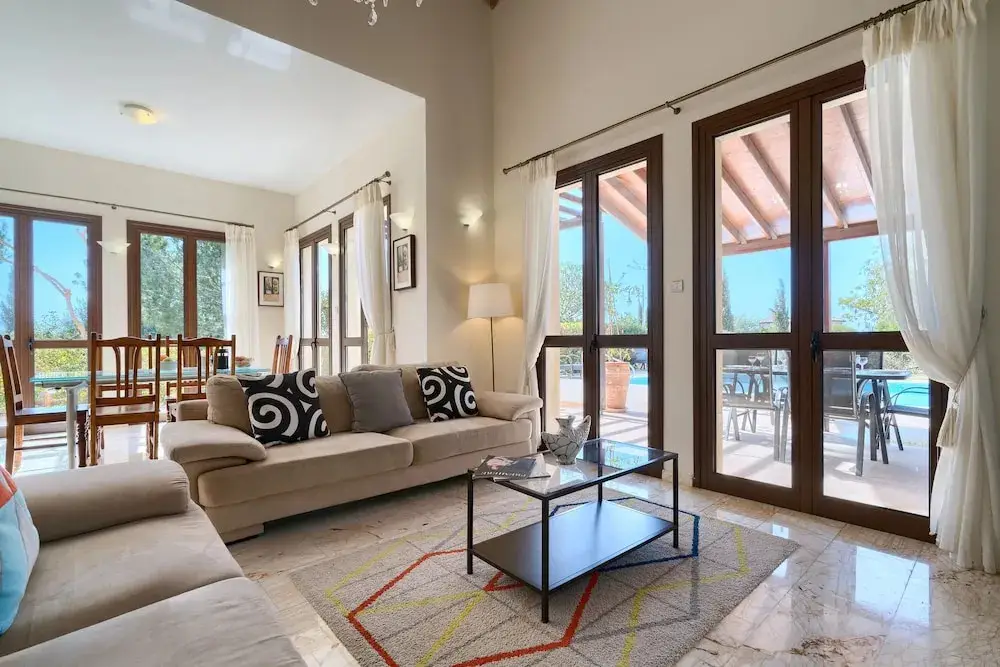 Куклия: 3 bedroom villa Dionysos 373 with private pool and pretty garden, Peaceful location within Aphrodite Hills Resort