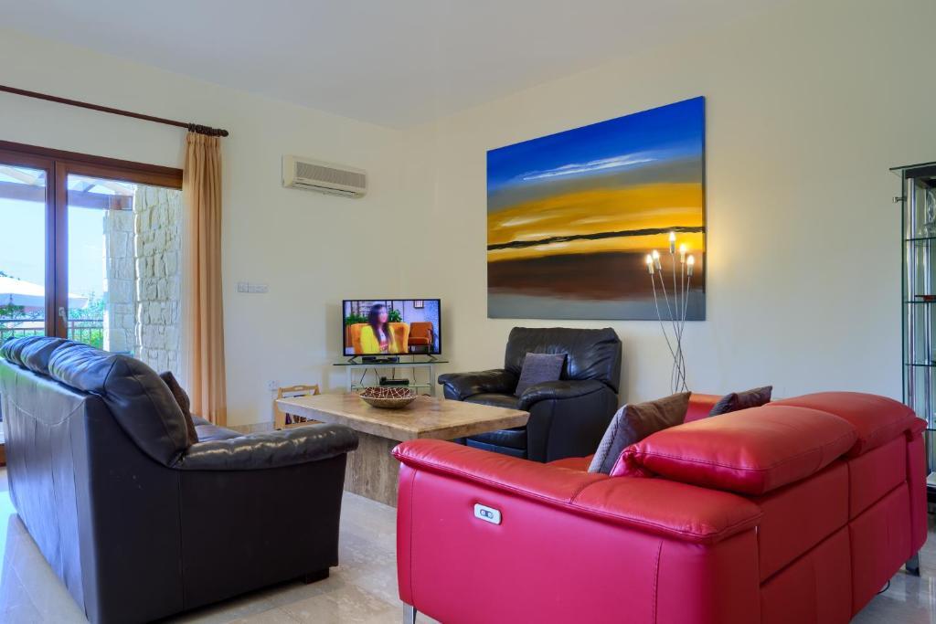 Куклия: 3 bedroom Villa Madelini with private pool, Aphrodite Hills Resort
