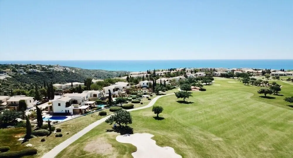 Куклия: Beautiful 2 Bedroom Villa Proteus HG29 with private pool and pretty golf course views, Short walk to resort village square on Aphrodite Hills