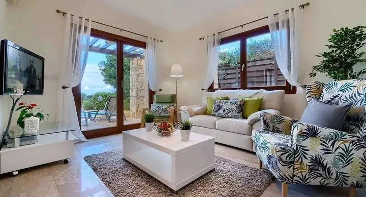 Куклия: 2 Br Villa Kornos - Aph 3564