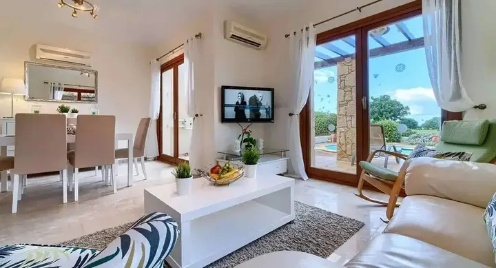 Куклия: 2 Br Villa Kornos - Aph 3564