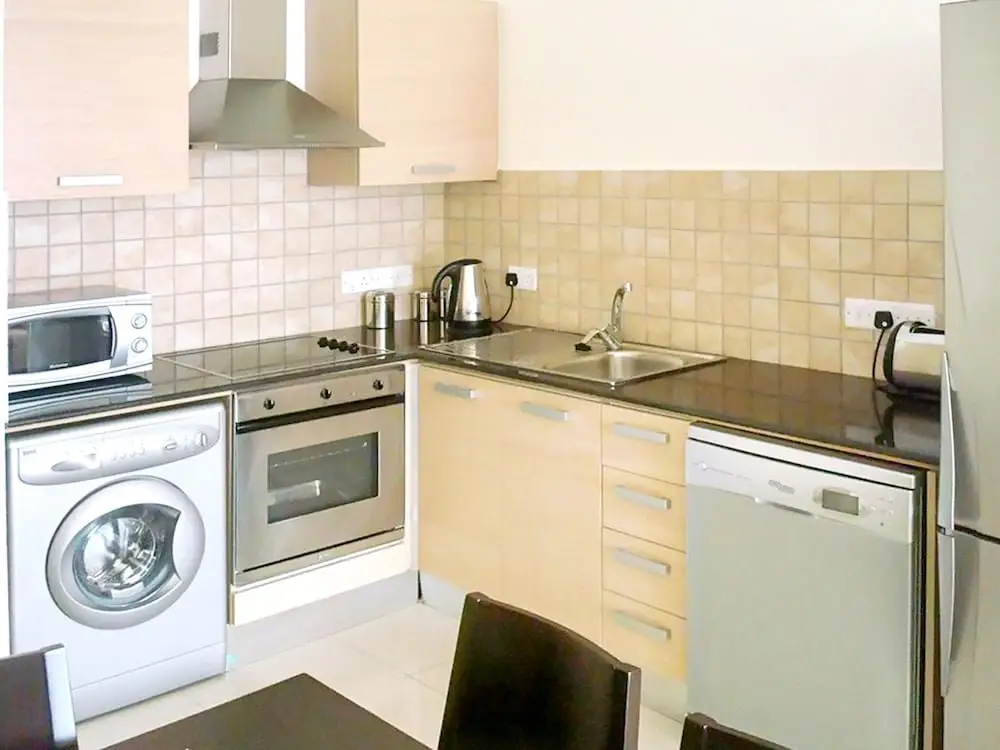 Ороклини: Apartment With 2 Bedrooms in Larnaca, With Wonderful sea View, Pool Ac