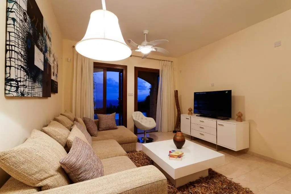 Куклия: 2 bedroom Villa Iremos with private pool and sea views, Aphrodite Hills Resort