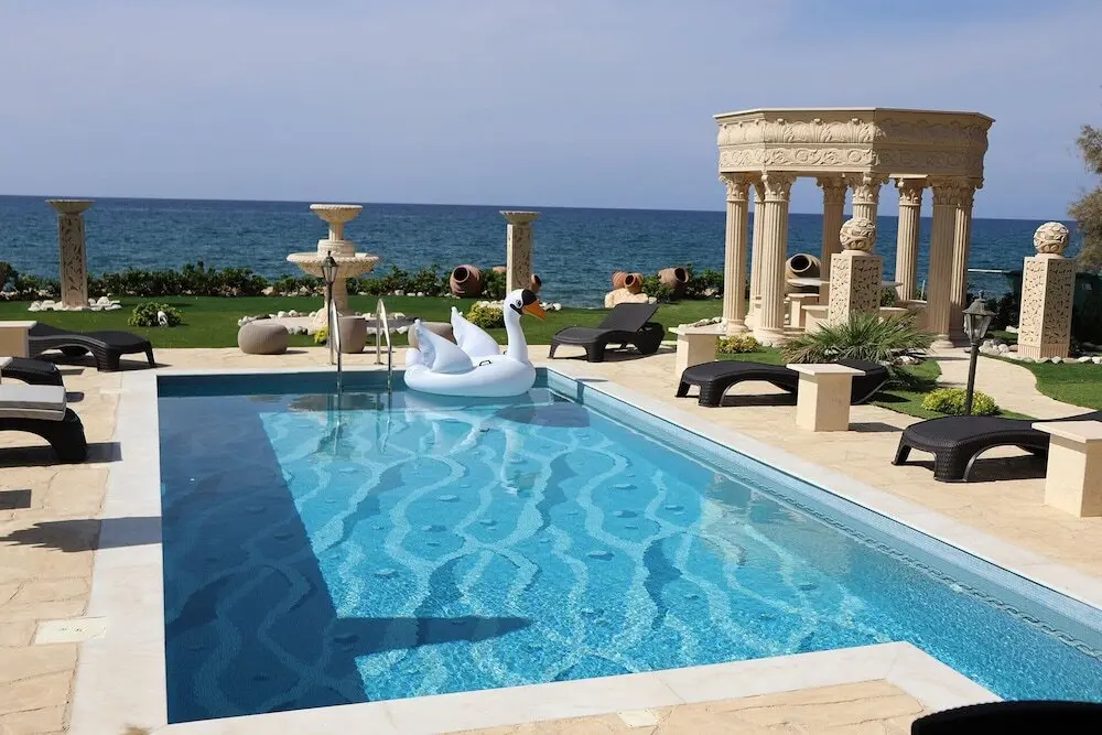 Айя-Марина Хрисохус: Imagine Renting Your Own 5 Star Private Cyprus Villa on the Beach, Paphos Villa 1410