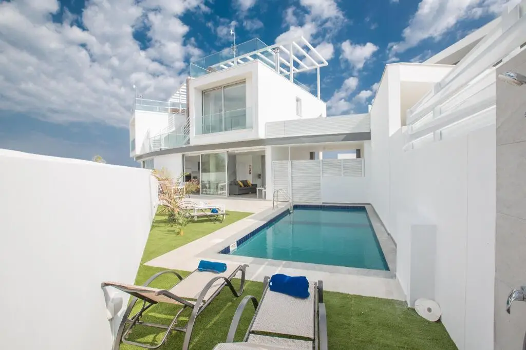 Протарас: Villa Prol23, New and Modern 2bdr Protaras Villa With Pool, Close to the Beach