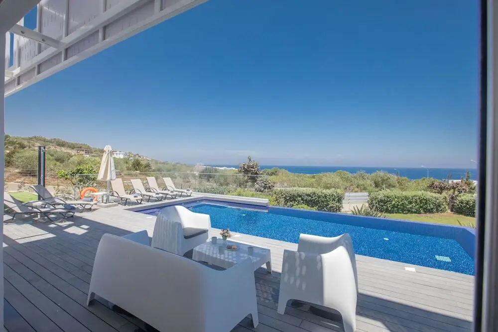 Протарас: Villa Prcv614, Luxury 6bdr Protaras Villa With Pool and Panoramic Sea Views