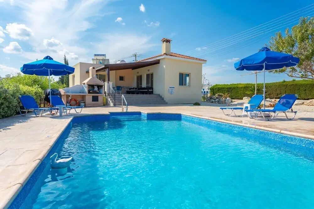 Полис Хрисохус: Villa Prodromos Large Private Pool Walk to Beach Sea Views A C Wifi Eco-friendly - 1924