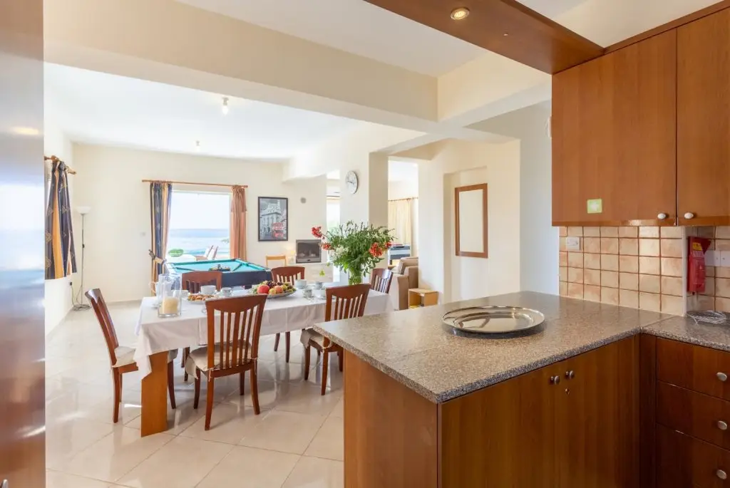 Айя-Марина Хрисохус: Kalisto Beach Villa Large Private Pool Walk to Beach Sea Views A C Wifi Car Not Required - 2137