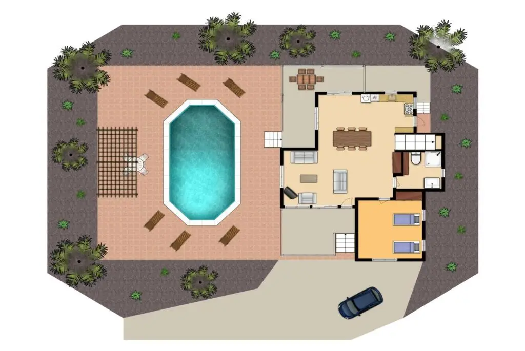 Villa Charoula Thio Large Private Pool A C Wifi - 2141 — фото 1