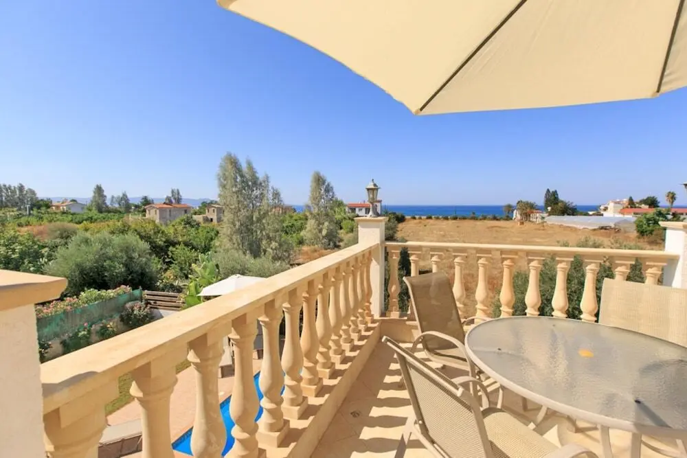 Айя-Марина Хрисохус: Villa Rose Large Private Pool Walk to Beach Sea Views A C Wifi - 2184