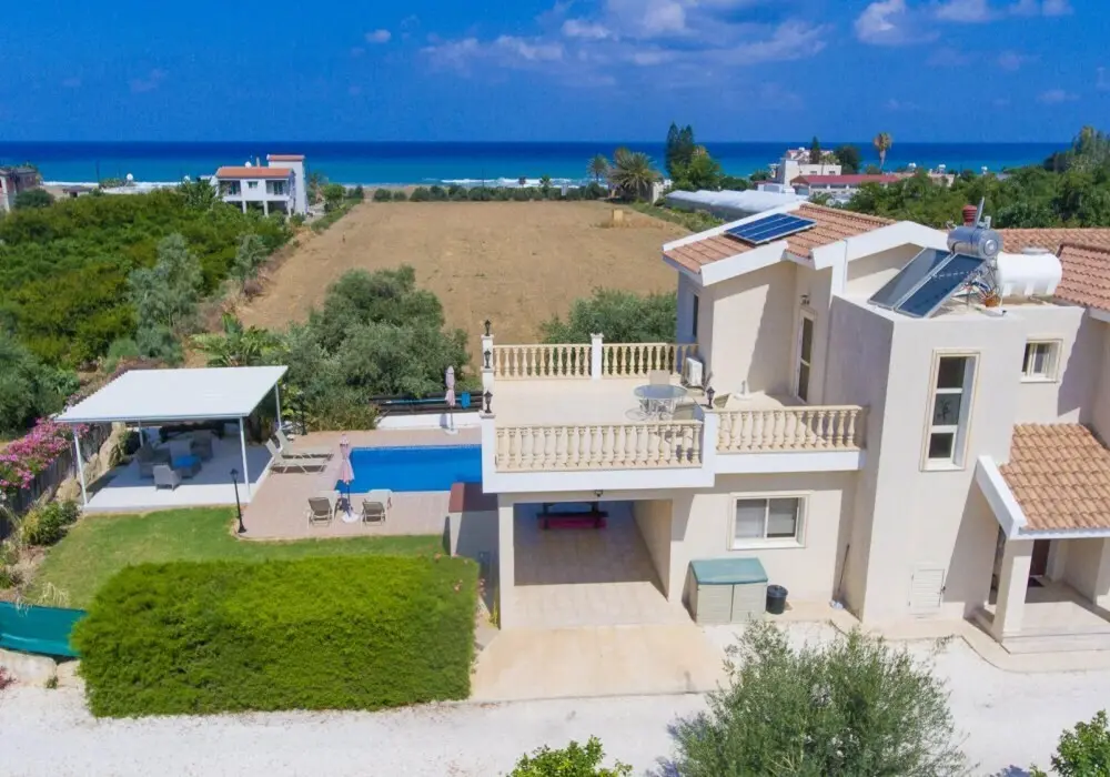 Айя-Марина Хрисохус: Villa Rose Large Private Pool Walk to Beach Sea Views A C Wifi - 2184