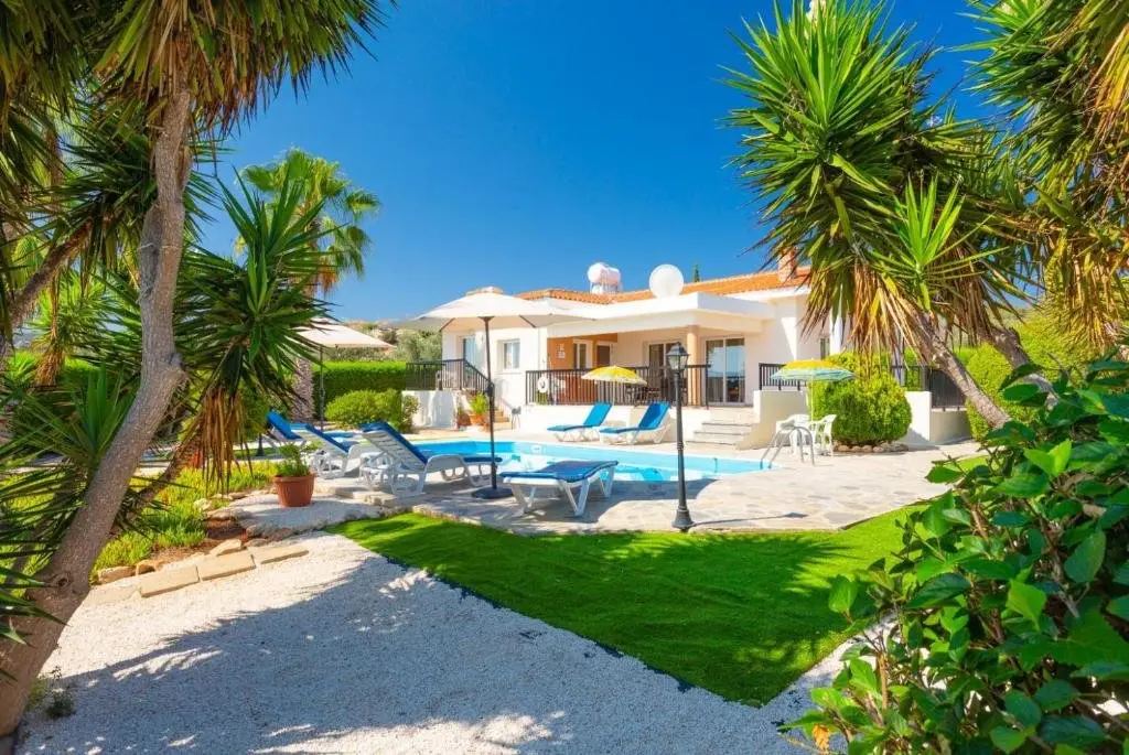 Villa Chrystalla Large Private Pool Walk to Beach Sea Views A C Wifi - 2186 — фото 1