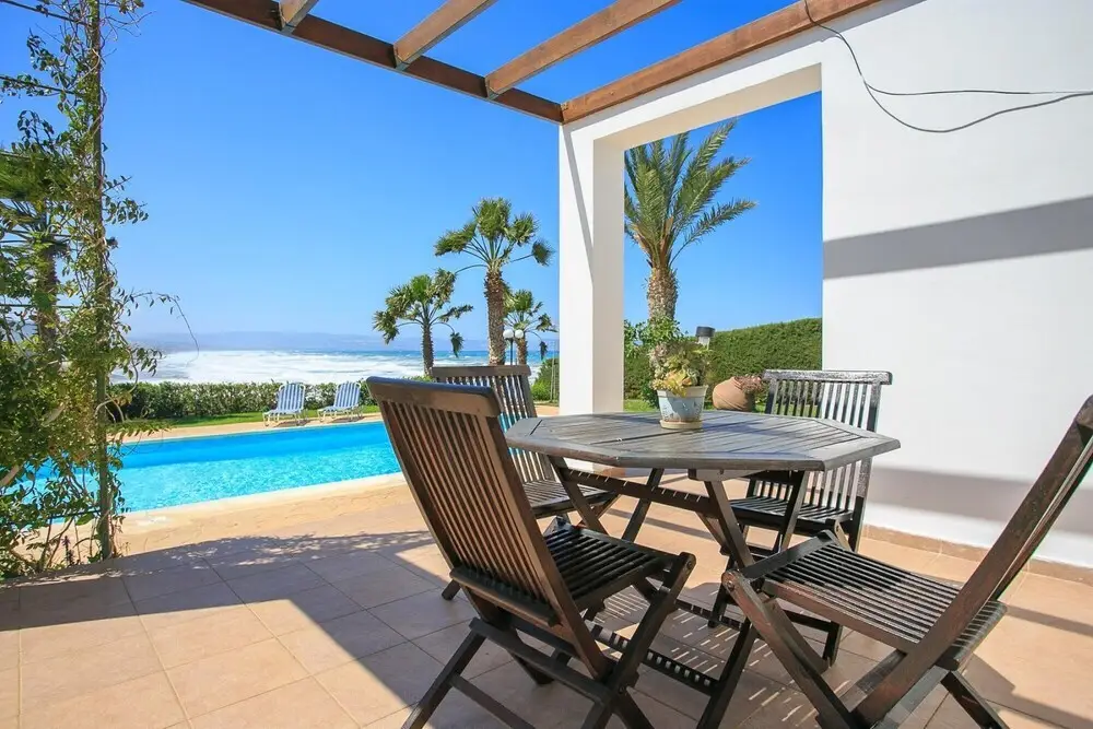 Айя-Марина Хрисохус: Villa Pelagos Large Private Pool Walk to Beach Sea Views A C Wifi - 2429