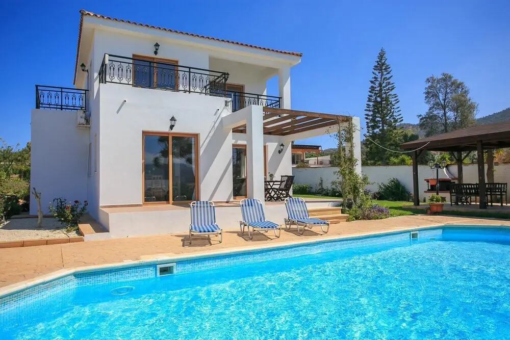 Айя-Марина Хрисохус: Villa Pelagos Large Private Pool Walk to Beach Sea Views A C Wifi - 2429