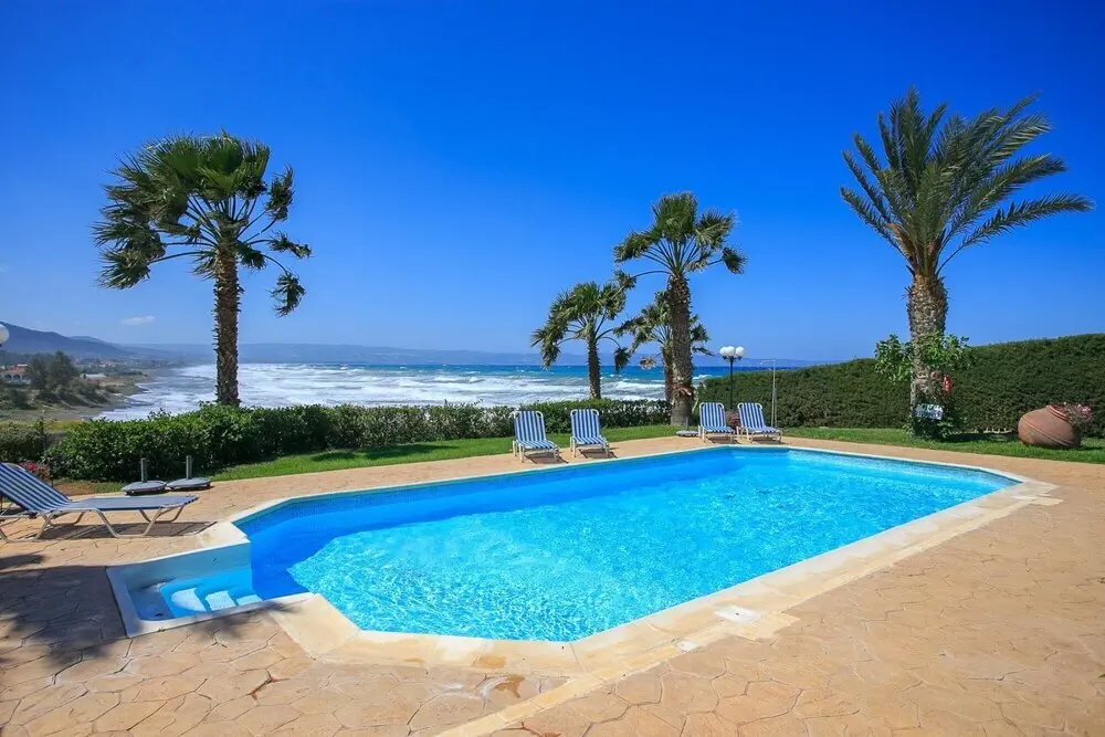 Айя-Марина Хрисохус: Villa Pelagos Large Private Pool Walk to Beach Sea Views A C Wifi - 2429