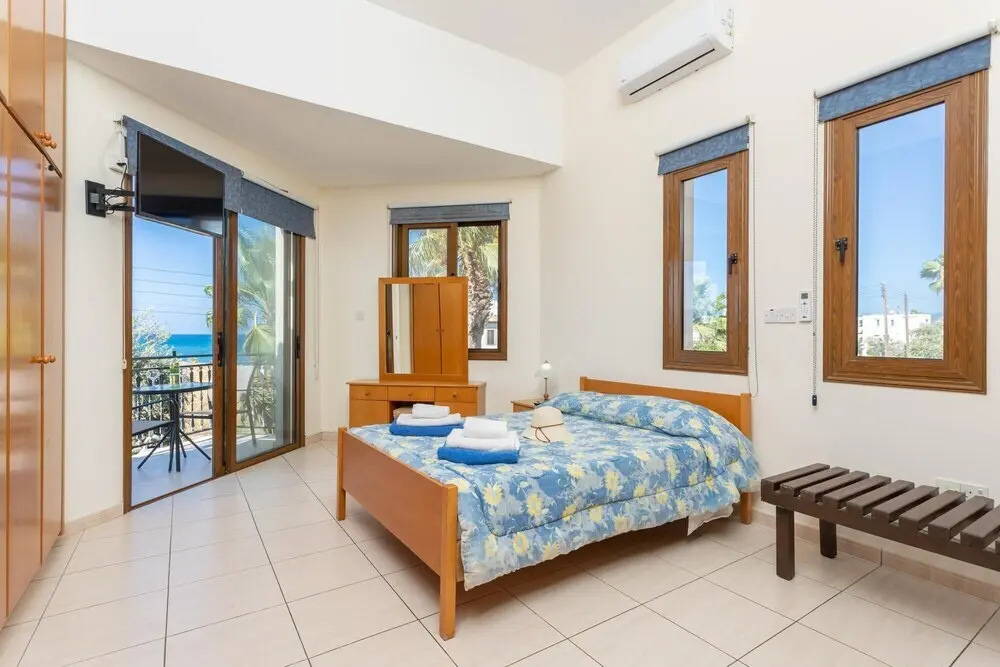 Друшиа: Villa Georgios Large Private Pool Walk to Beach Sea Views A C Wifi Eco-friendly - 2503