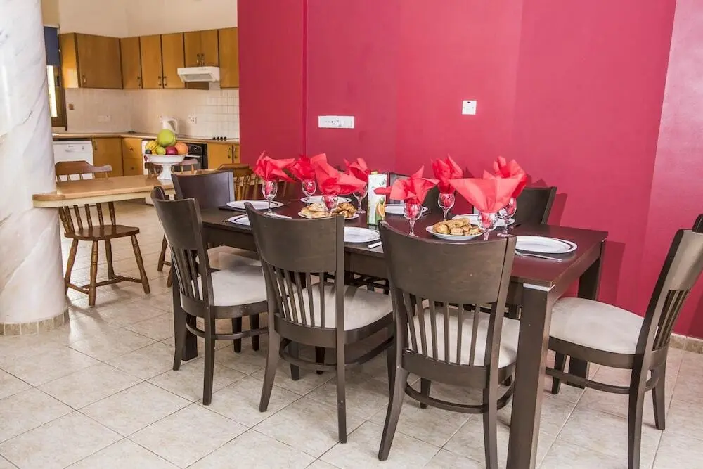 Друшиа: Villa Halima Alexandros Large Private Pool Walk to Beach Sea Views A C Wifi Eco-friendly - 2504