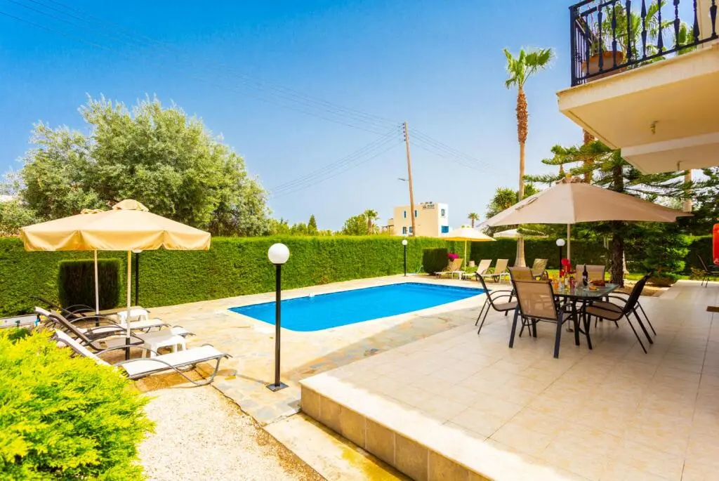 Друшиа: Villa Halima Alexandros Large Private Pool Walk to Beach Sea Views A C Wifi Eco-friendly - 2504