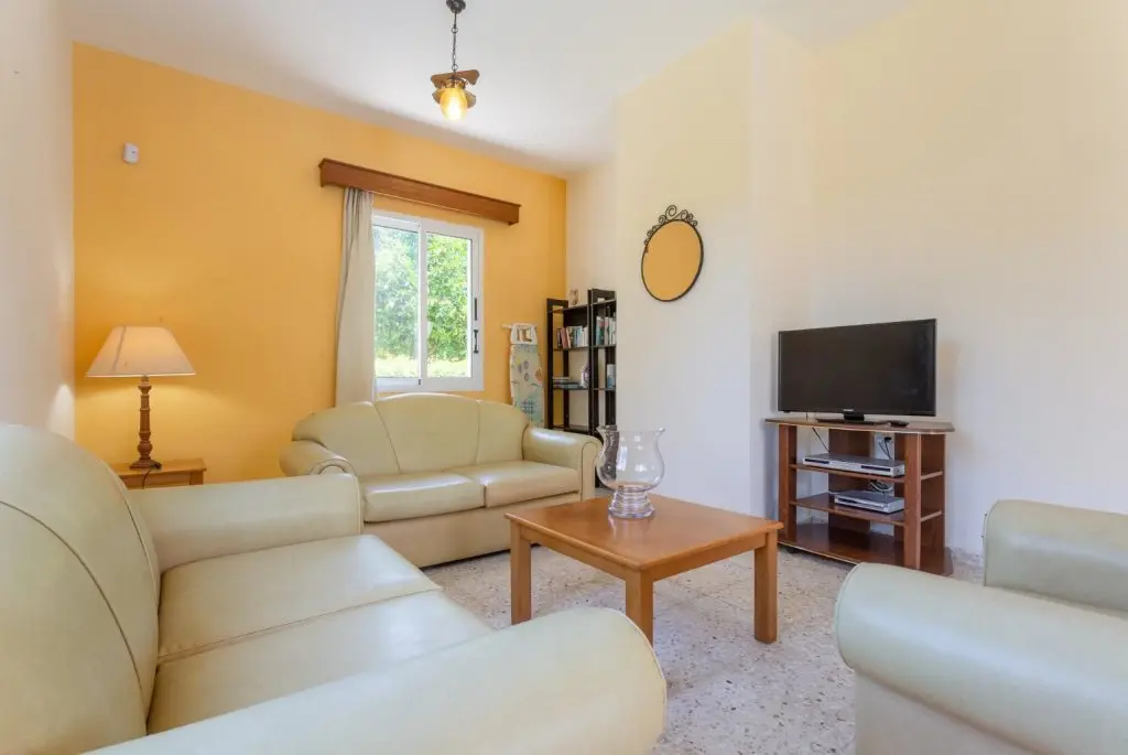 Полис Хрисохус: Sun Beach Villa Thio Large Private Pool Walk to Beach A C Wifi Car Not Required - 2840