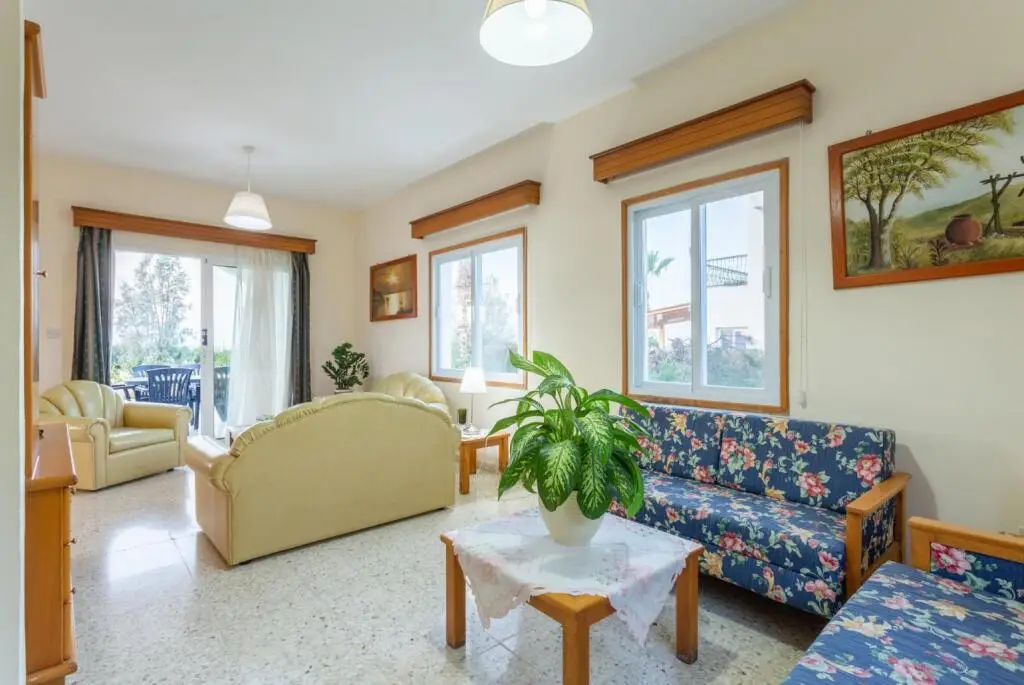 Полис Хрисохус: Argaka Sun Villa Tria Large Private Pool Walk to Beach Sea Views A C Wifi - 3271