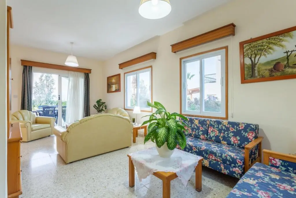 Полис Хрисохус: Argaka Sun Villa Tria Large Private Pool Walk to Beach Sea Views A C Wifi - 3271