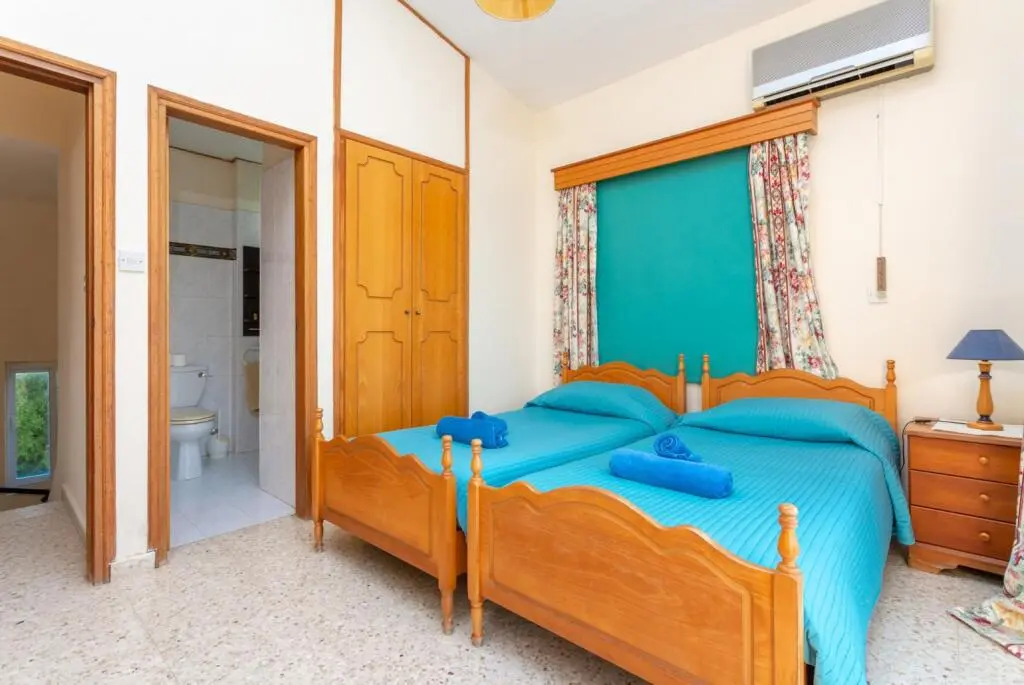 Полис Хрисохус: Argaka Sun Villa Tria Large Private Pool Walk to Beach Sea Views A C Wifi - 3271